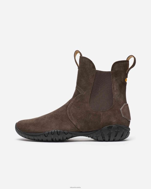 muškarci samo za mene-horse ecostep natural tamno smeđa Vibram 0LHXH54 obuća