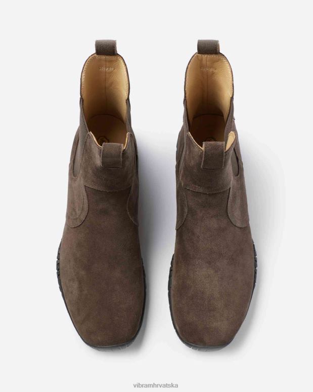 muškarci samo za mene-horse ecostep natural tamno smeđa Vibram 0LHXH54 obuća