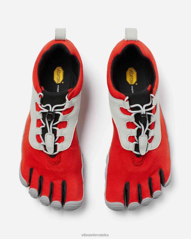 muškarci v-run retro crvena/crna/siva Vibram 0LHXH103 obuća