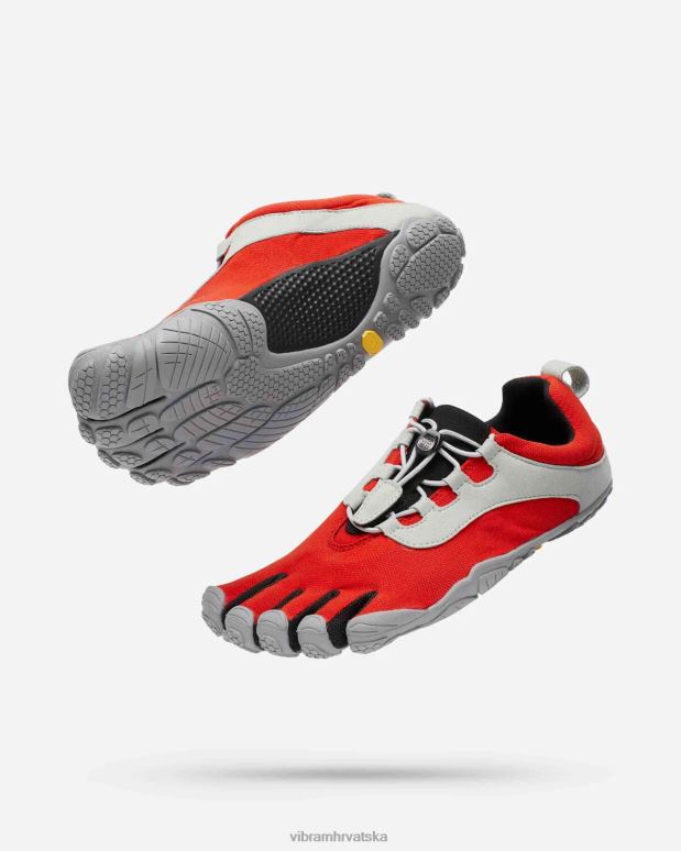 muškarci v-run retro crvena/crna/siva Vibram 0LHXH103 obuća