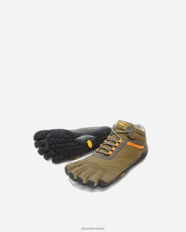 žene trek ascent izoliran kaki/grožđe Vibram 0LHXH106 obuća
